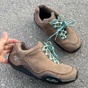 Kuru Chicane Supportive Women's Trail Hiker Brown & Teal Size 8 medium